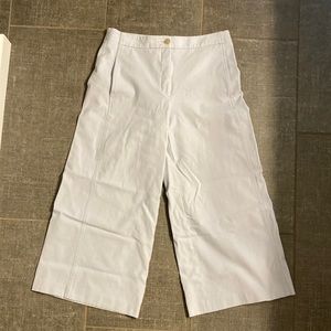 Ann Taylor Wide Leg Dress Capris High Rise